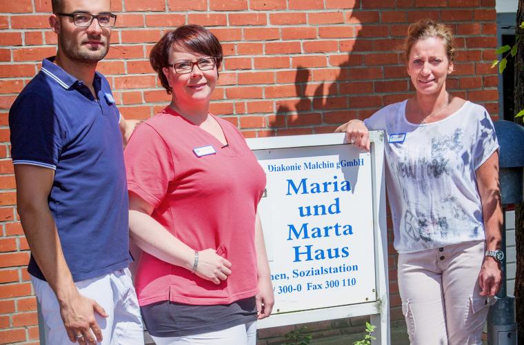 Gnoien Pflegeeinrichtung Maria und Marta Haus 7 Diakonie Mecklenburgische Seenplatte gGmbH